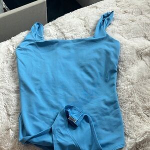 Blue Women's body suit top